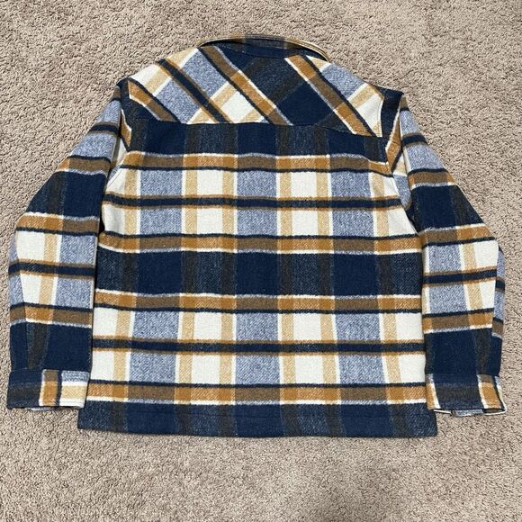 Selected Homme Lumberjack Jacket XXL 2XL Mens Buckthorn Brown SLHSUST. ICONICS - Picture 8 of 13